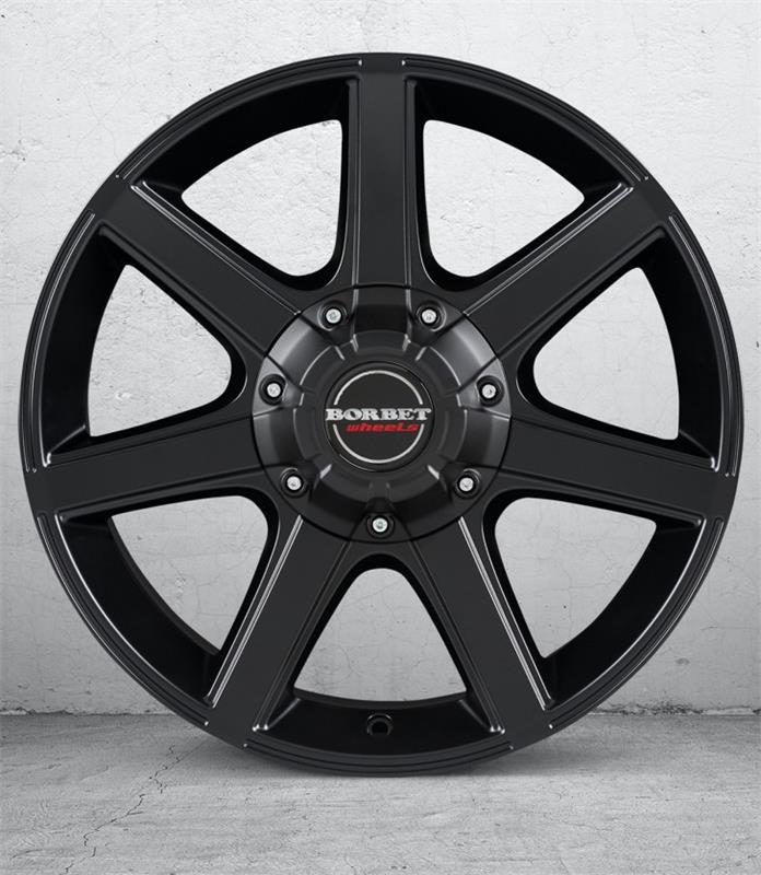 CWE Matt Black 7x16 6/139,7 ET30 60°