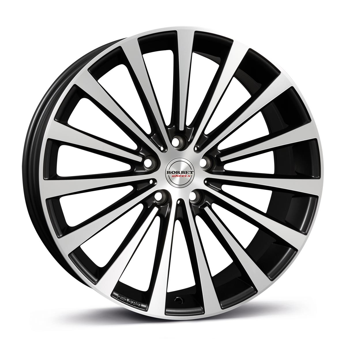 BORBET BLX Black Pol matt 8,5x20 5/112 ET24 CB66.6 60°