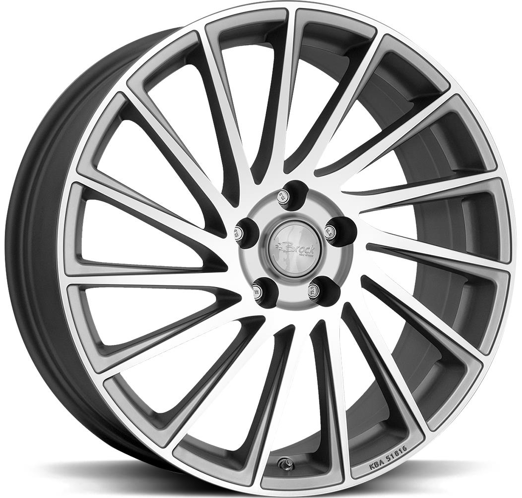 BROCK B39 Ferric Grey Pol 7,5x18 4/108 ET32 CB65.1 60°