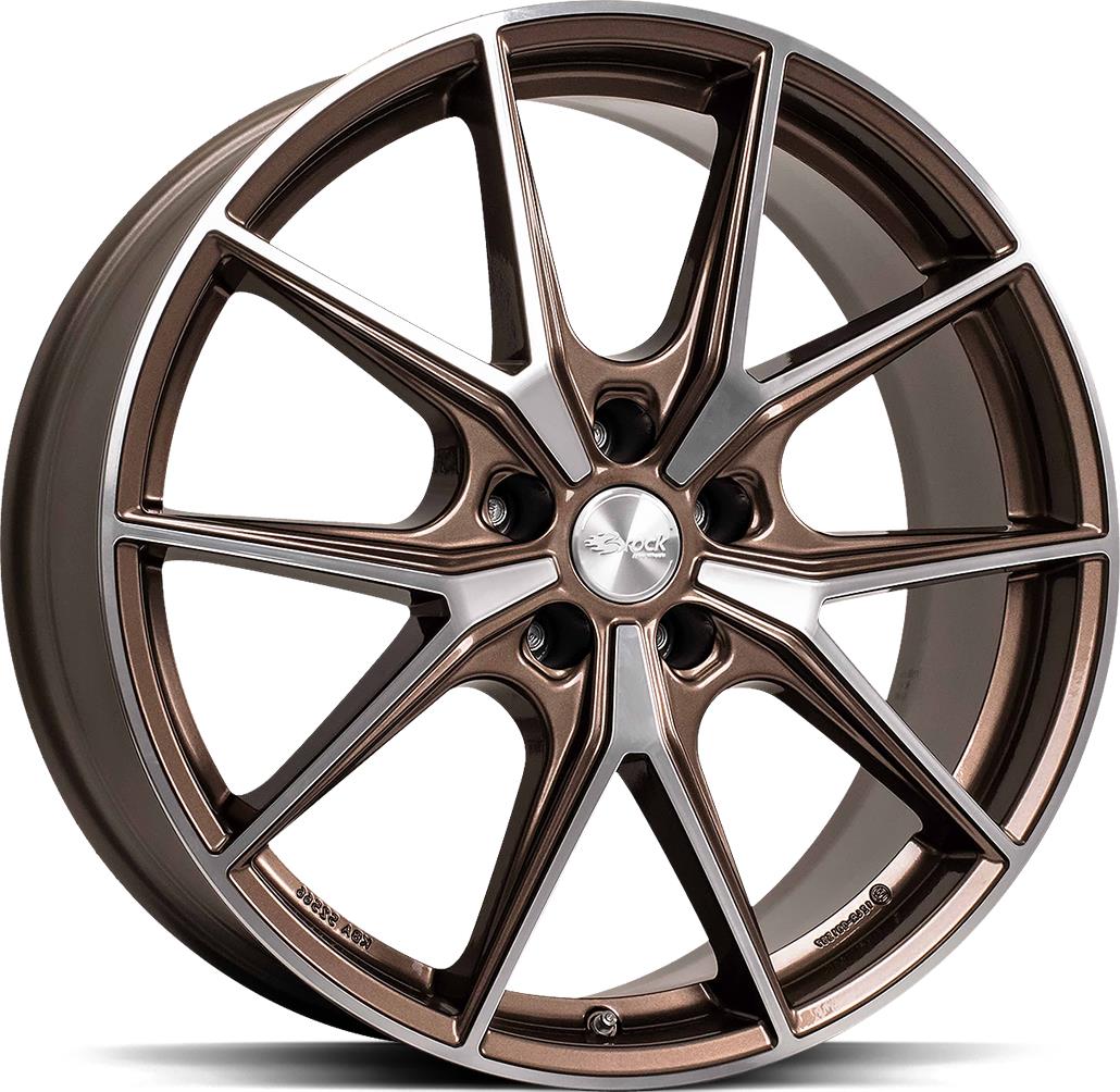 BROCK B40 Bronze Copper Full Pol 8x19 5/114,3 ET35 CB72.6 60°