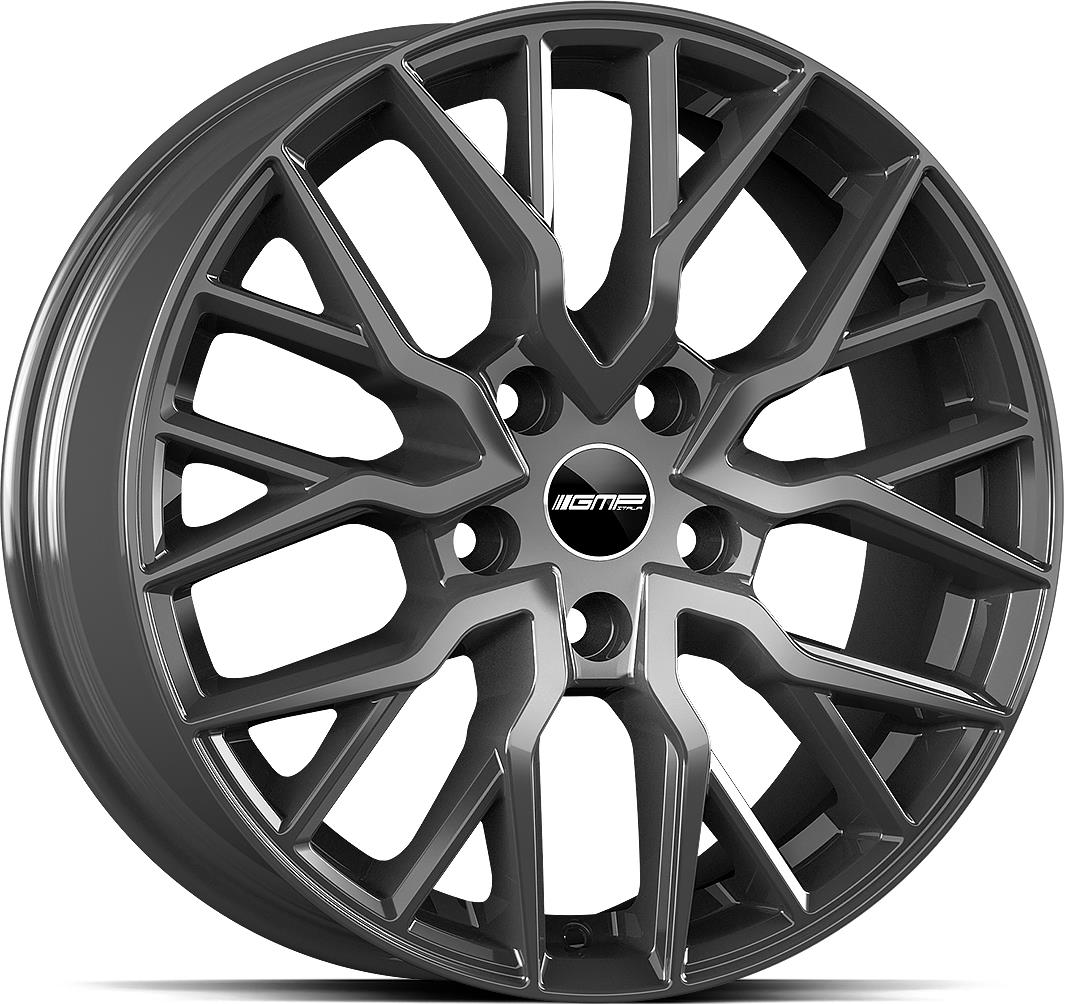 GMP Booster Gloss Anthracite 7,5x17 5/130 ET55 CB89.1 60°