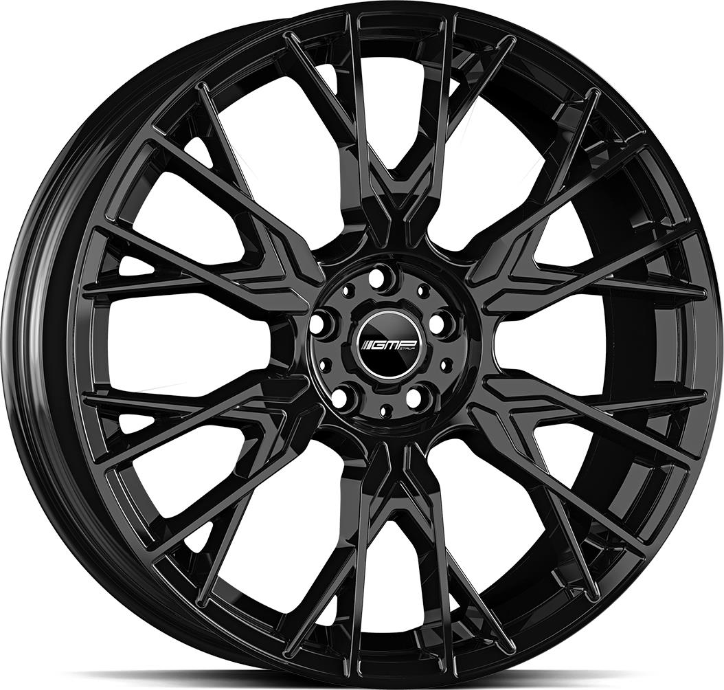 GMP Fender Gloss Black 9x22 5/112 ET22 CB66.6 60°