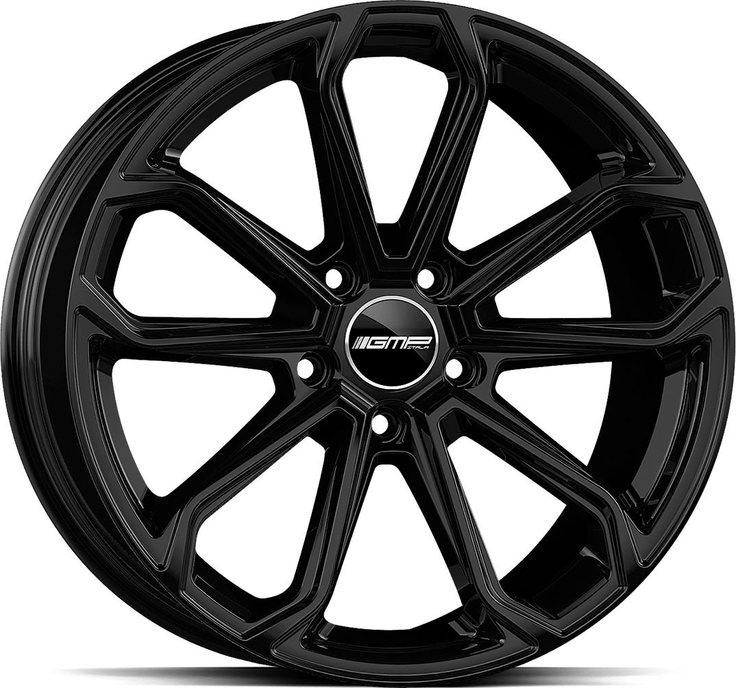 GMP Furiosa Gloss Black 11,5x22 5/130 ET61 CB71.6 R14