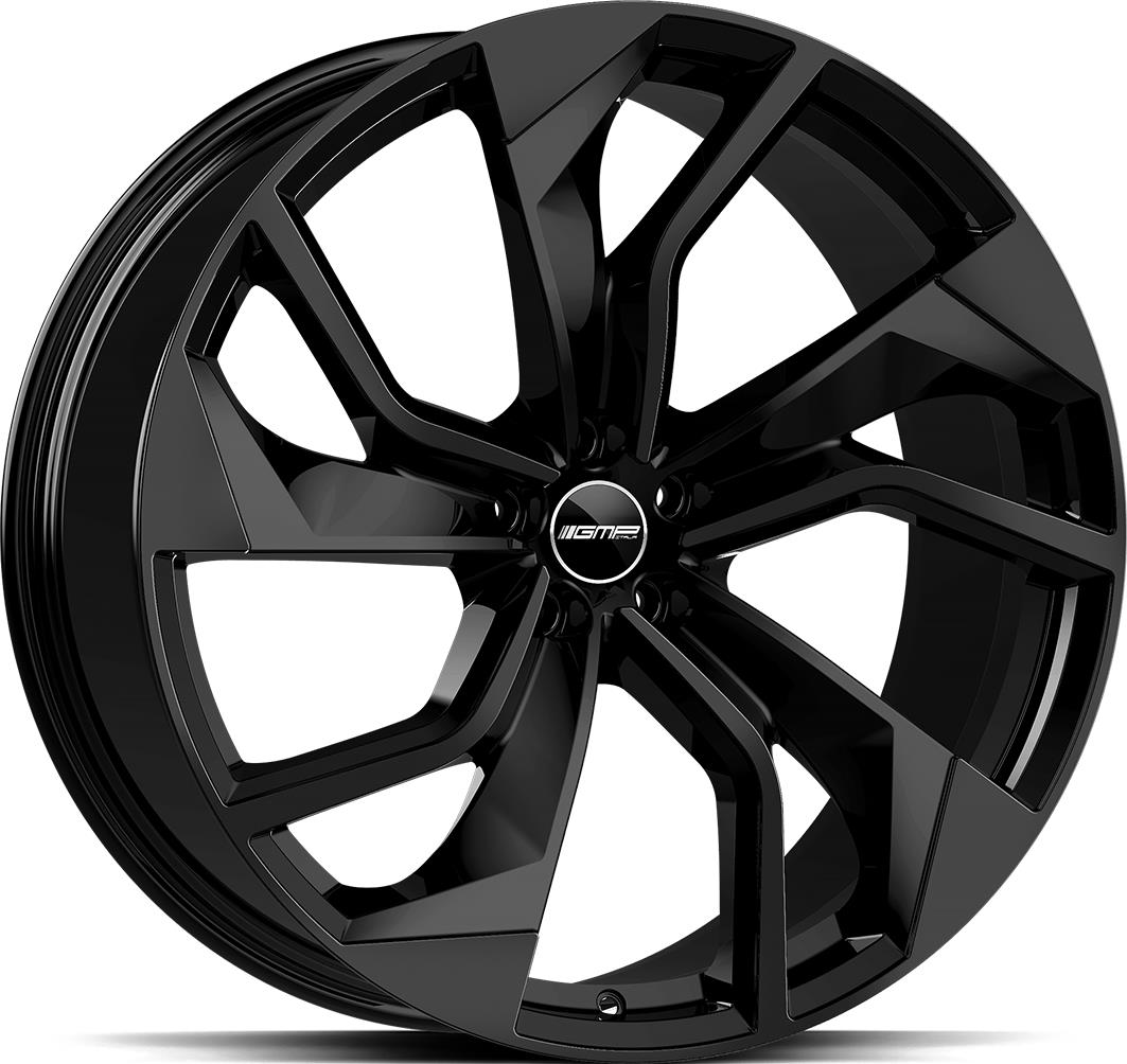 GMP Rebel Gloss Black 11,5x22 5/130 ET66 CB71.6 R14