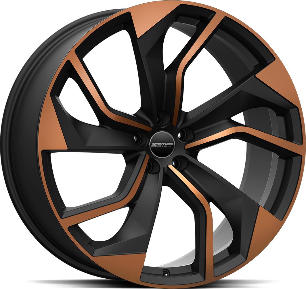 GMP Rebel Satin Black Bronze Diam 11,5x22 5/130 ET66 CB71.6 R14
