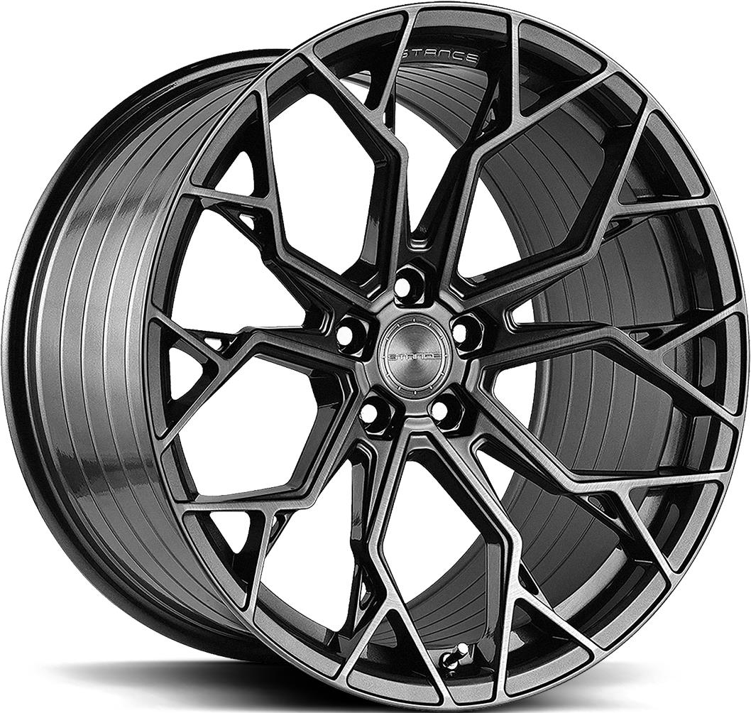 STANCE SF10 Brush Dual Gunmetal 10x20 5/112 ET50 CB66.6 60°