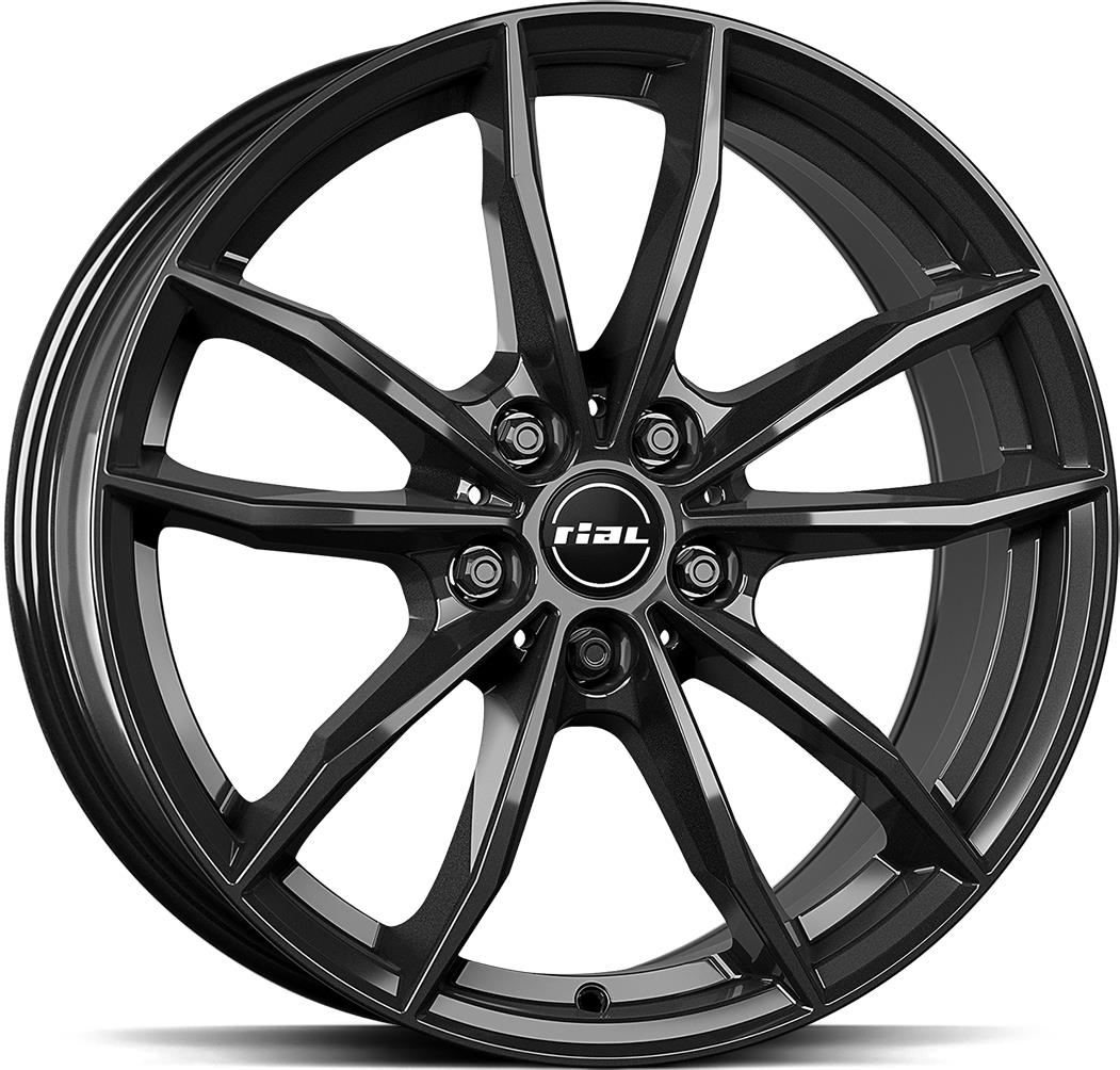 RIAL X12 Diam Black 7x16 5/112 ET52 CB66.7 60°