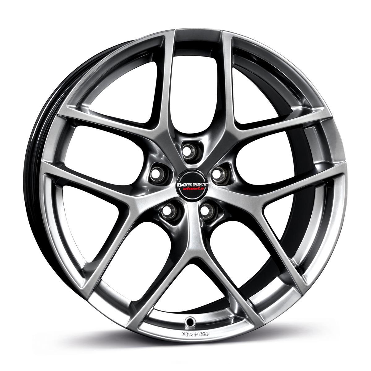 BORBET Y Hyper Silv 8x19 5/112 ET50 CB72.5 60°