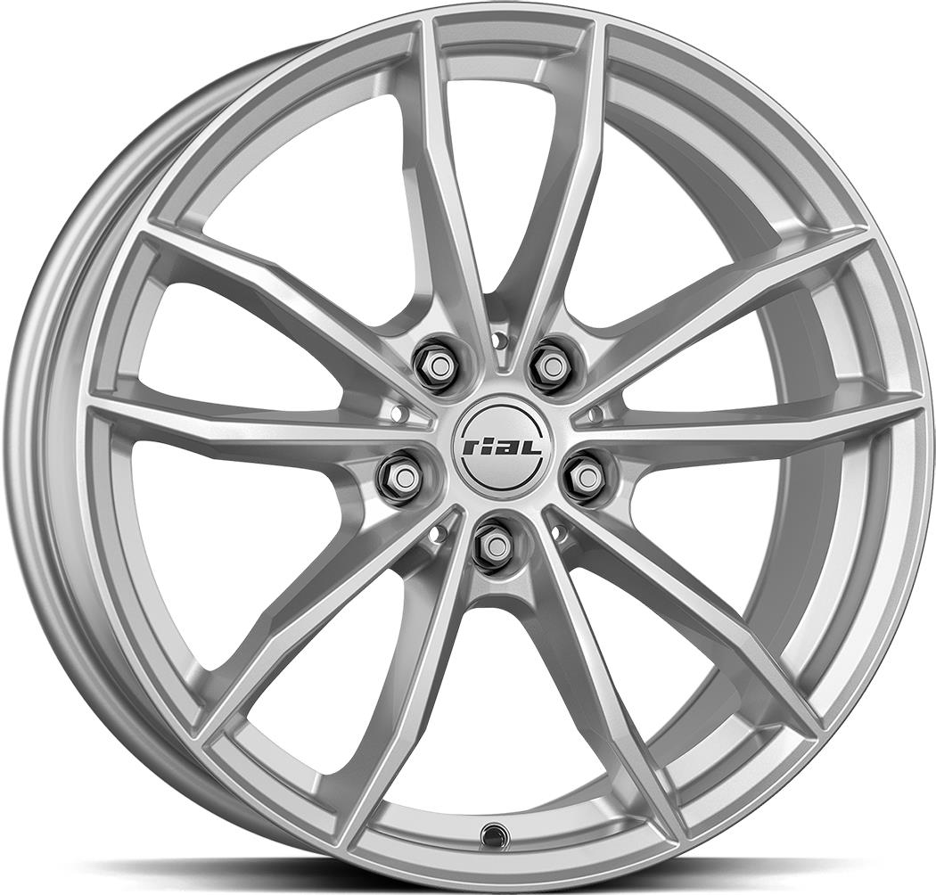 RIAL X12X Polar Silv 9x19 5/112 ET38 CB66.7 60°
