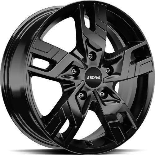 R64 Black 7x17 5/160 ET53 60°