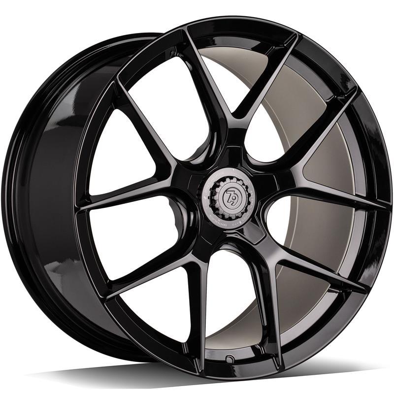 MF.8 Black Glossy 11,5x22 5/130 ET58 CB71.6 60°