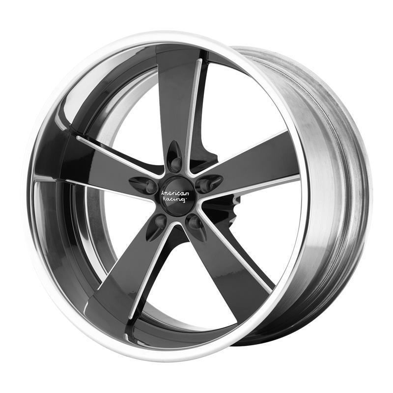 VN472 BURNOUT BLACK MILLED W/ POLISHED BARREL 11x20 5/127 ET-51 CB78.3 60°