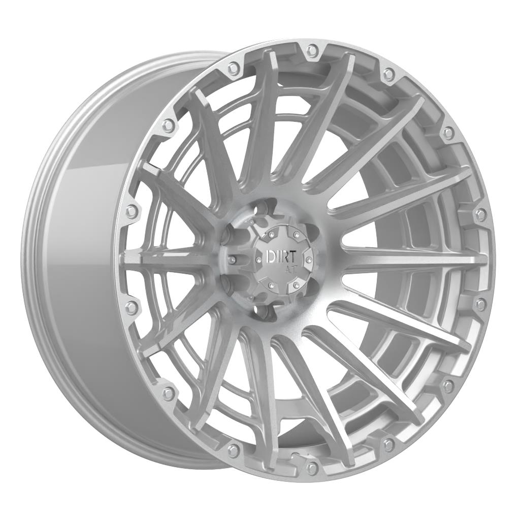 D56 Silver Machined face 10x22 5/139,7 ET-20 CB78.1 60°