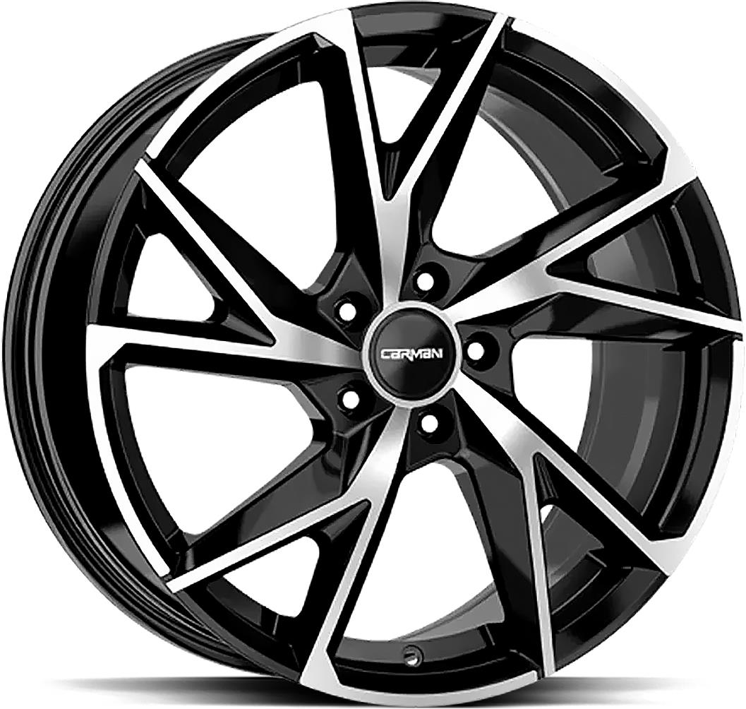 OXGIN Rudi Black Pol 8,5x19 5/112 ET30 CB66.6 60°