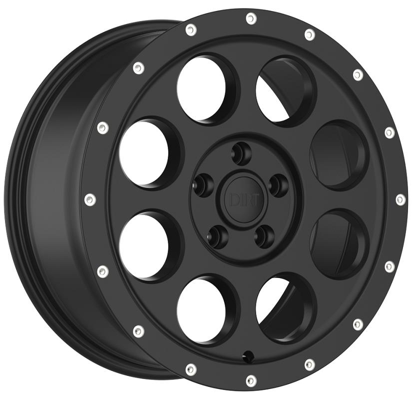 D214 Flatblack milled rivets 8x18 5/130 ET48 CB89.1 60°