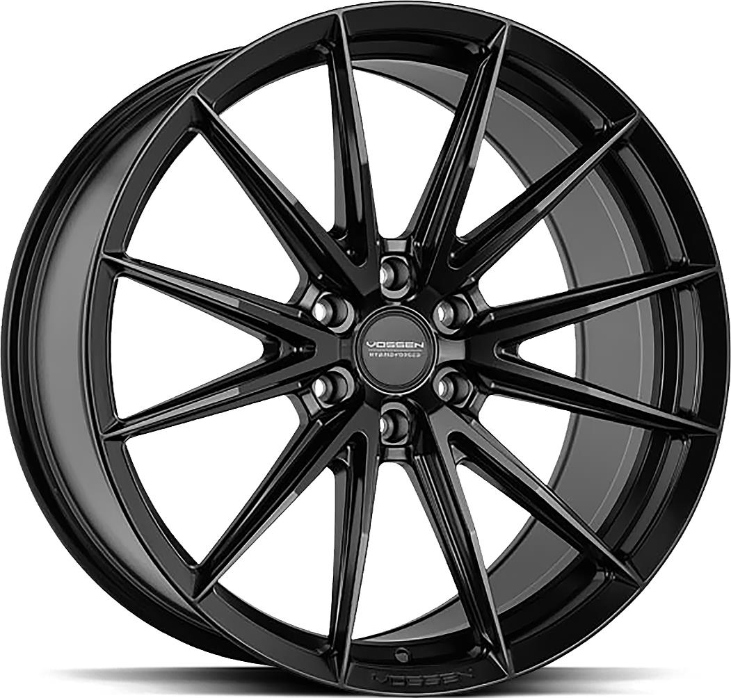 VOSSEN HFX2 Satin Black 9x18 6/135 ET0 CB87.1 60°