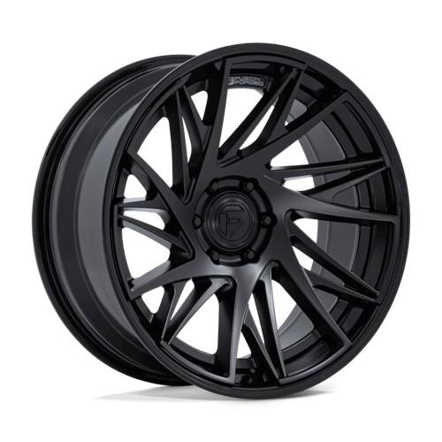 FC405 DYNAMO MATTE BLACK W/ GLOSS BLACK LIP 10x22 5/127 ET-18 CB71.5 60°