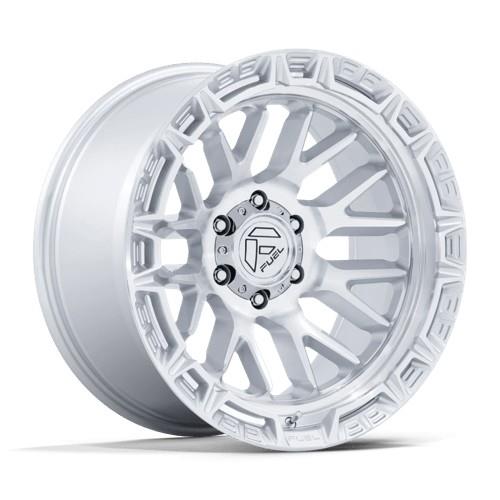 FC890 RAIL GLOSS SILVER W/ MACHINED FACE 10x20 5/127 ET-18 CB71.5 60°