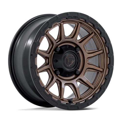 FV866 PISTON UTV MATTE BRONZE W/ MATTE BLACK LIP 7x15 6/139,7 ET38 CB100.3 60°