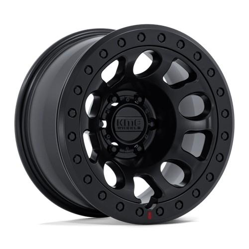KM241 E25 BEADLOCK BLACKOUT 9x17 5/127 ET-38 CB71.5 60°