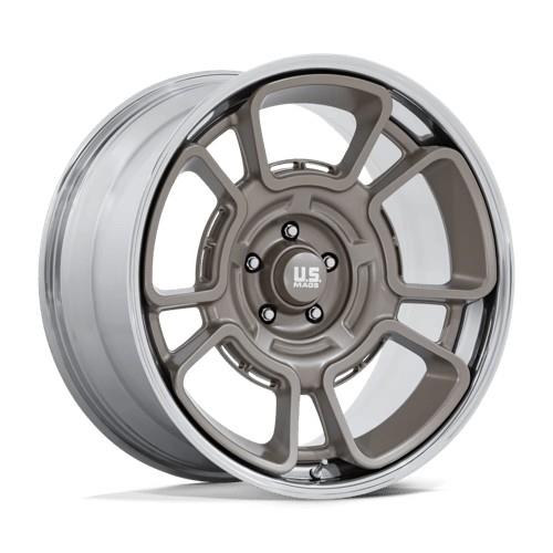 UC147 FLAGSTAFF PEWTER W/ CHROME LIP 11x20 5/127 ET-6 CB78.1 60°