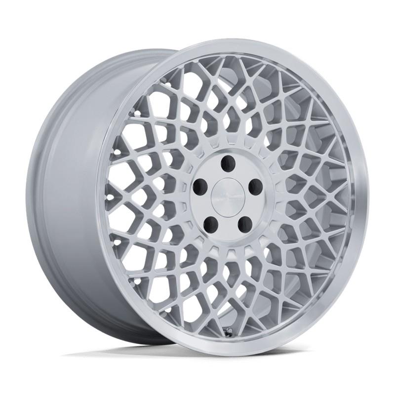RC212 CJJ GLOSS SILVER W/ MACHINED LIP 10,5x18 5/114,3 ET22 CB72.6 60°