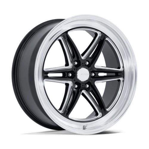 AR953 GROOVE 6 DRAG GLOSS BLACK MILLED W/ DIAMOND 10x17 6/139,7 ET35 CB78.1 60°