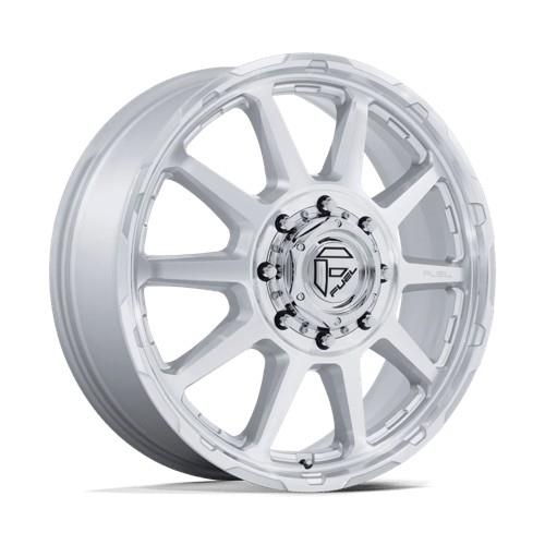 D912 CIRCUIT DUALLY GLOSS SILVER W/ MACHINED FACE 8,25x24 8/200 ET105 CB142.0 60°