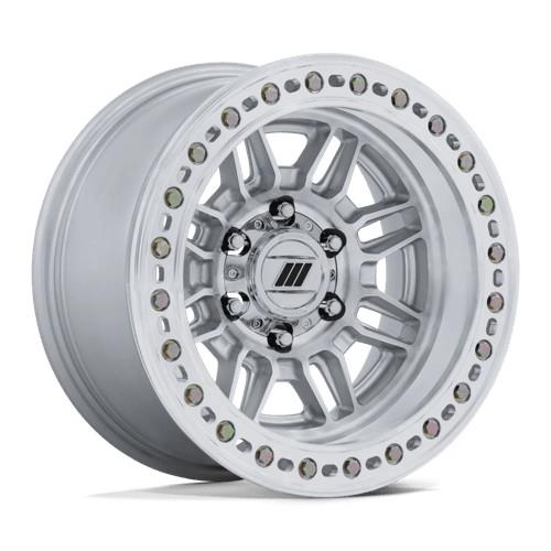 PA208 EQUALIZER BL GLOSS SILVER W/ MACHINED FACE 9x17 5/127 ET-38 CB71.5 60°
