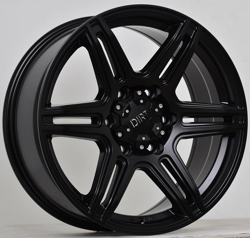 D47 Flatblack 8x17 6/139,7 ET38 CB93.1 60°