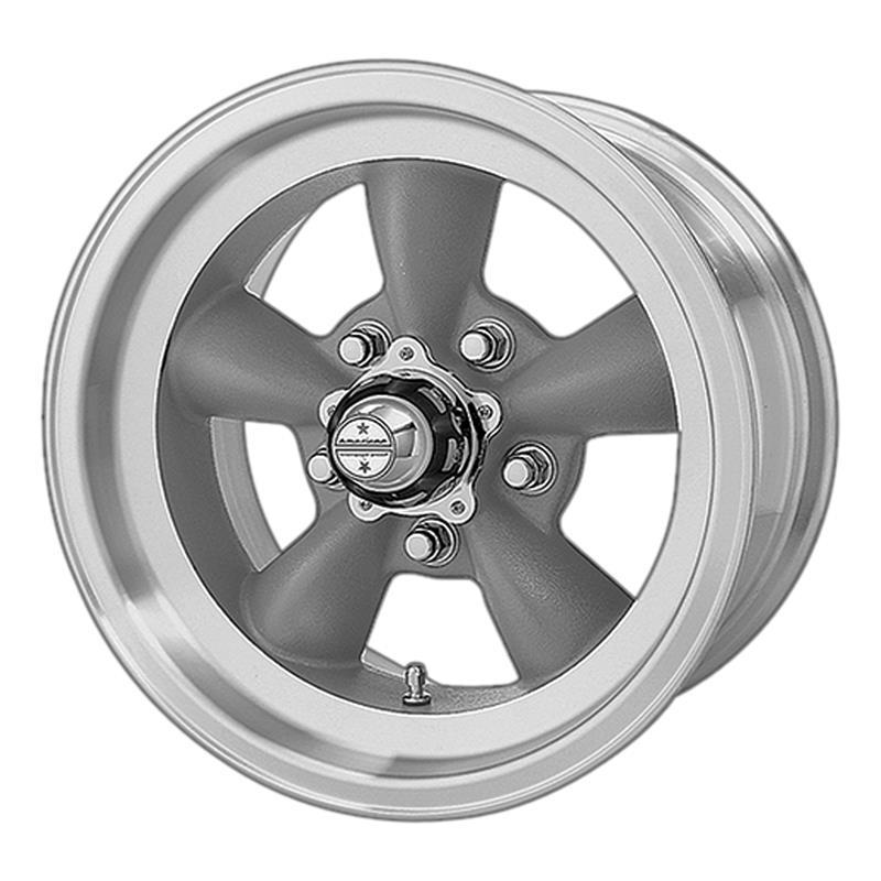 VN105 Torq Thrust Gray Machined Lip 8x16 5/114,3 ET-12 CB83.1 60°