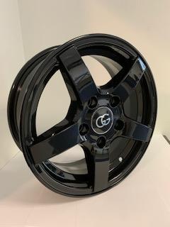 GG Trailer 2 Black 5,5x14 5/112 ET30 CB70,1 950 Kg 60°