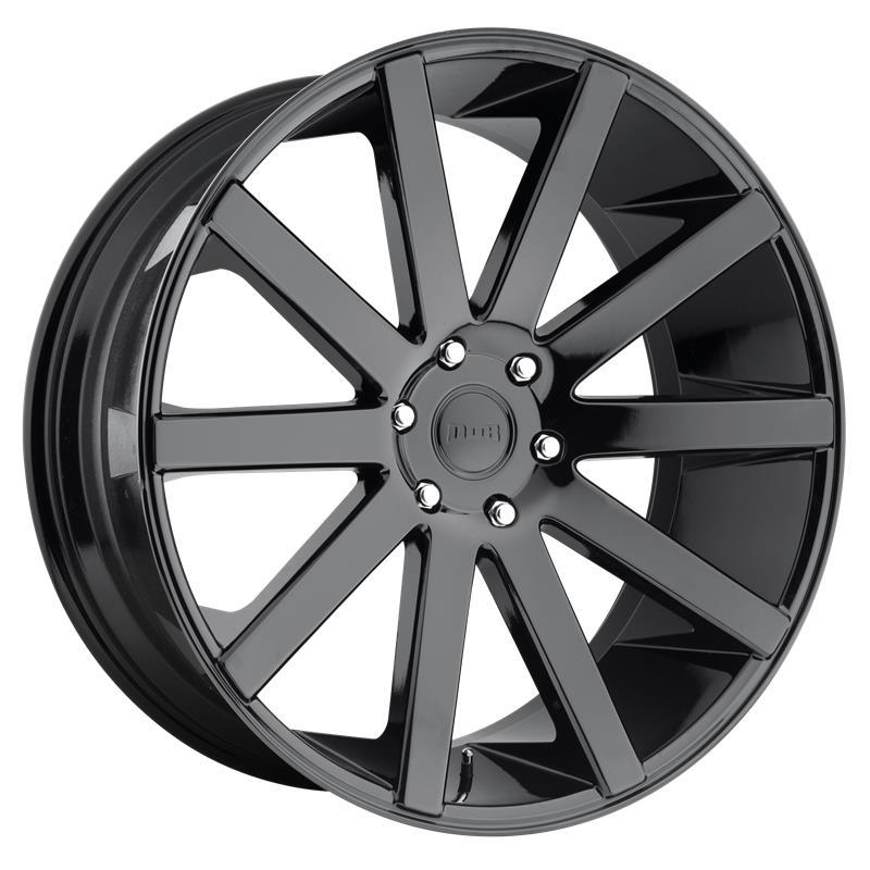 DC219 GLOSS BLACK 9,5x22 6/139,7 ET20 CB106.1 60°
