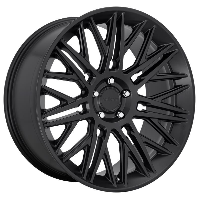 RC164 MATTE BLACK 10x22 5/130 ET25 CB84.1 60°