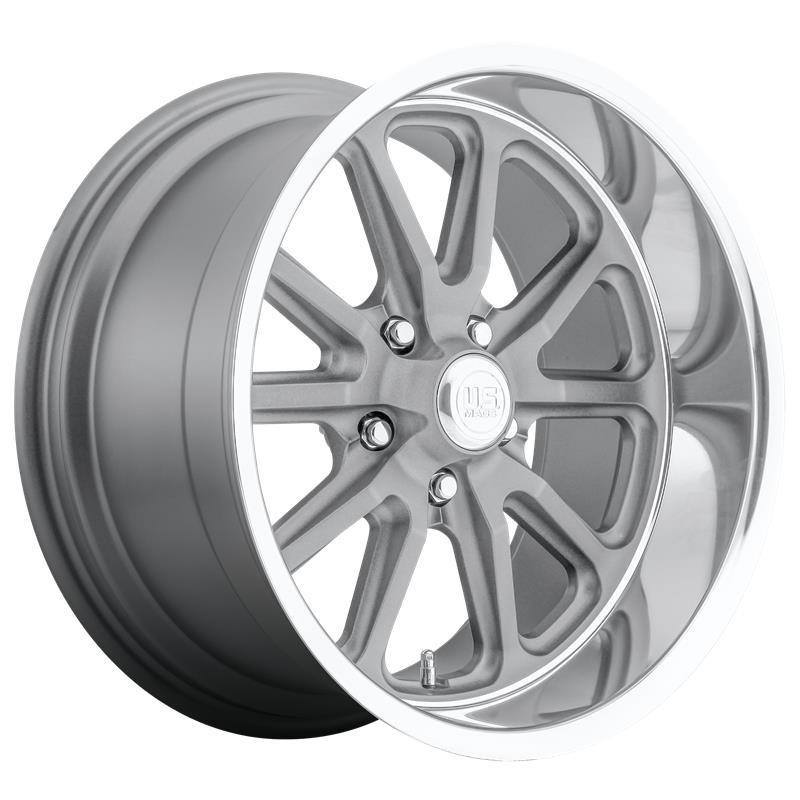 UC111 MATTE GUN METAL MACHINED 10,5x20 5/115 ET20 CB71.5 60°