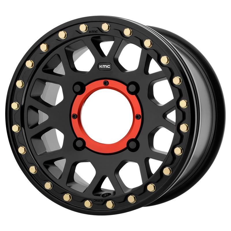 KS235 Satin Black 10x15 4/137 ET0 CB112.0 60°
