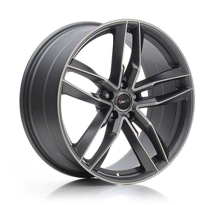 AVUS AF16 Matt Anthr. Pol. 10x21 5/130 ET50 CB71,6 R14