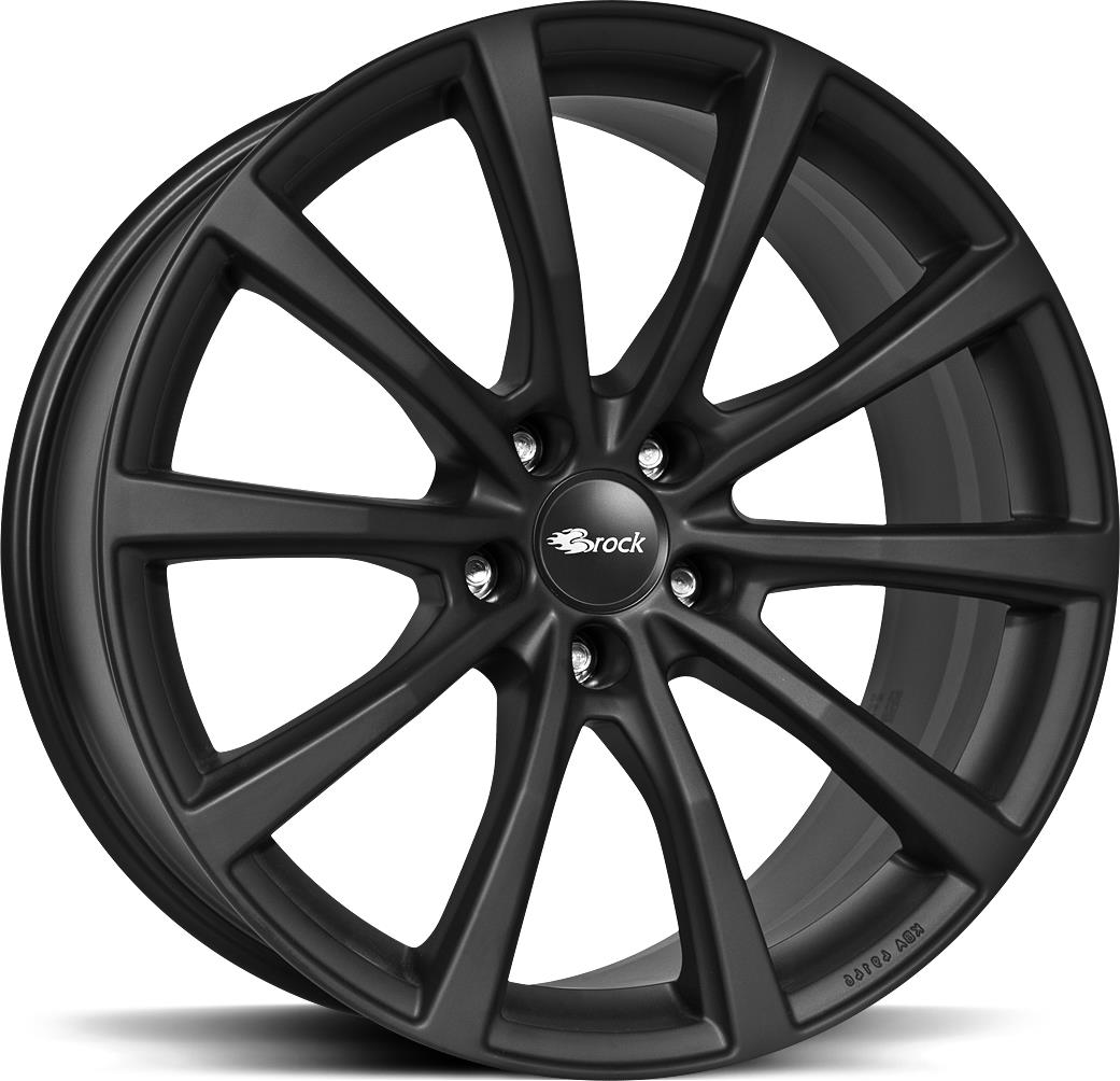BROCK B32 Black Matt 9x21 5/120 ET57 CB65.1 R14