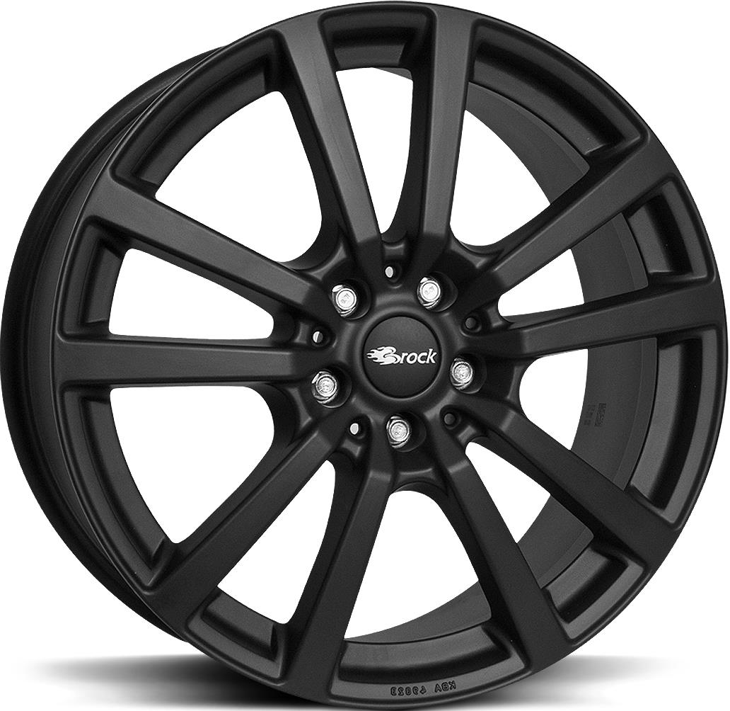 BROCK RC25T Black Matt 7,5x18 5/120 ET45 CB65.1 R14