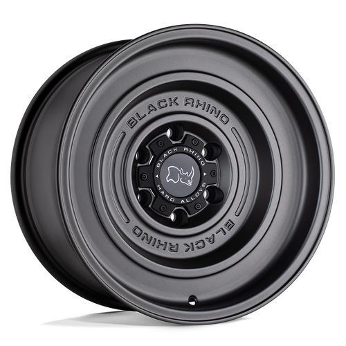 SOLID MATTE GUN BLACK 9,5x17 6/139,7 ET-12 CB112.1 60°