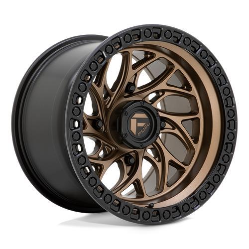 D777 RUNNER UTV BRONZE W/ BLACK RING 10x15 4/156 ET0 CB132.0 60°