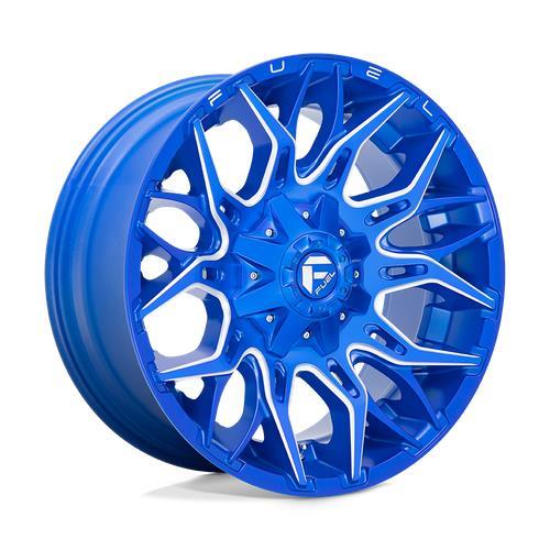 D770 TWITCH ANODIZED BLUE MILLED 12x22 8/165,1 ET-44 CB125.2 60°