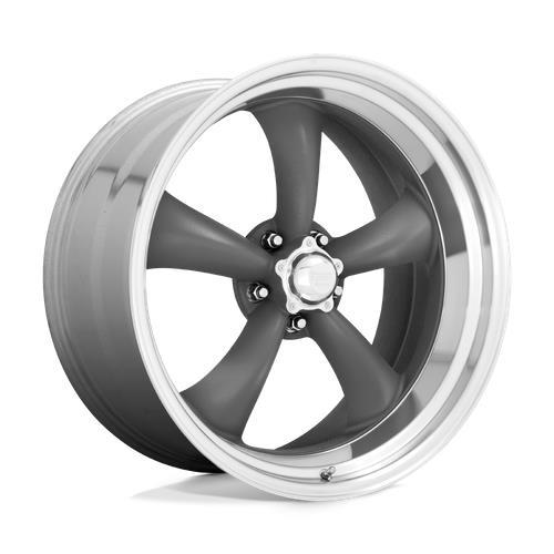 VN215 CLASSIC TORQ THRUST II MAG GRAY W/ MACHINED 7x16 5/114,3 ET0 CB83.1 60°