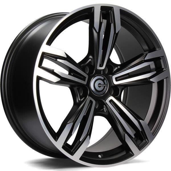 Dynamite Matt Black Front Polished 8,5x18 5/120 ET20 CB72.6 60°