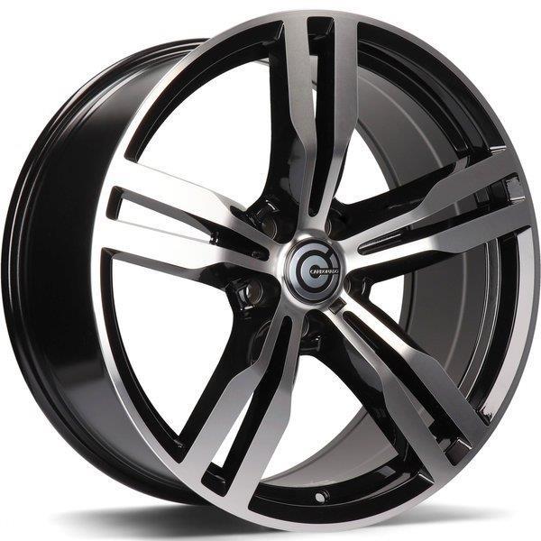 Bastion Black Front Polished 8,5x19 5/112 ET25 CB66.5 60°