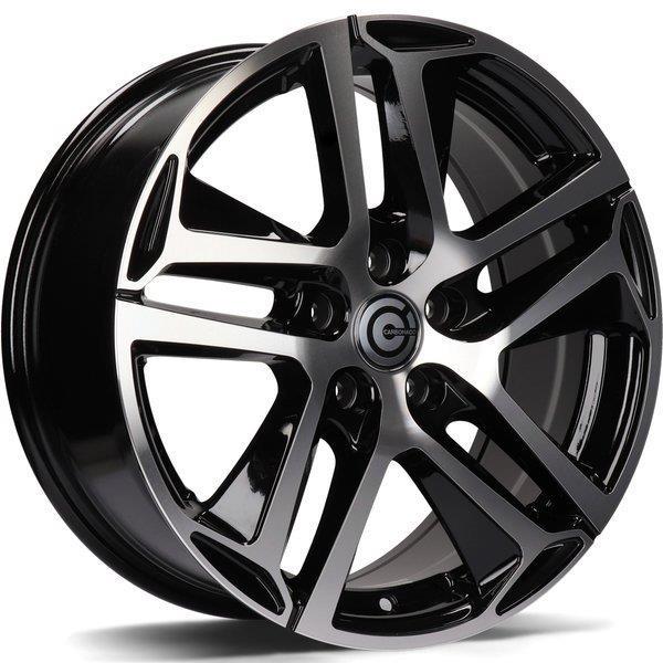 Nice Black Front Polished 7x16 4/108 ET25 CB65.1 60°