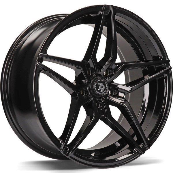 SV-A Black Glossy 8x18 5/112 ET35 CB66.5 60°