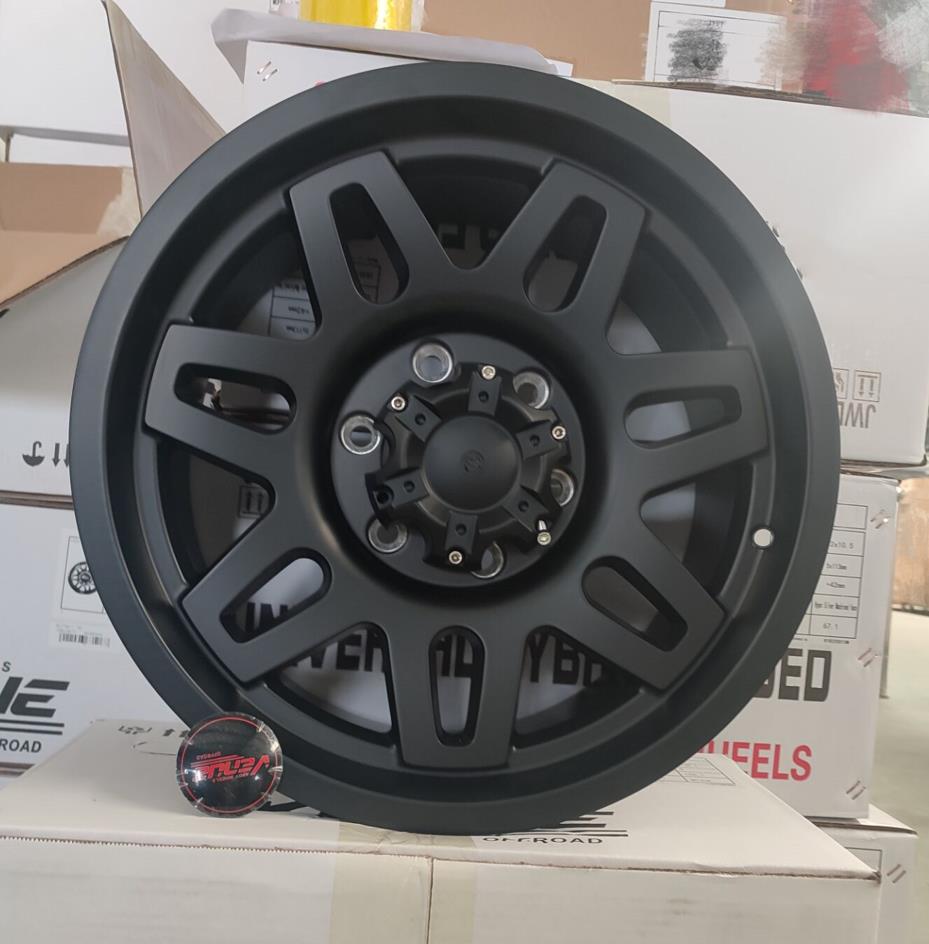 Venue L1399 Matt Black 8,5x17 6/139,7 ET20 CB106,1 60°