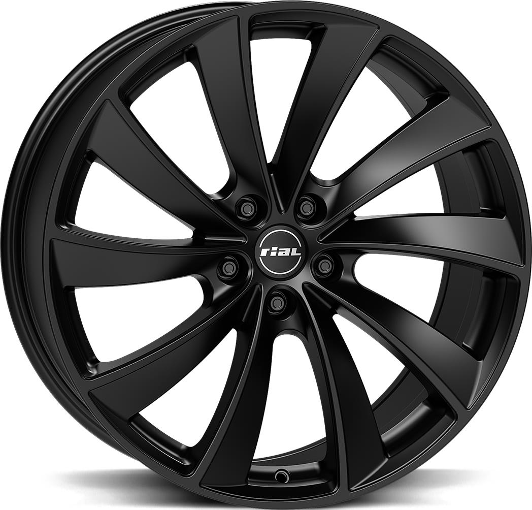 RIAL Lugano Steel Grey Matt 9,5x20 5/114,3 ET37 CB64.2 60°