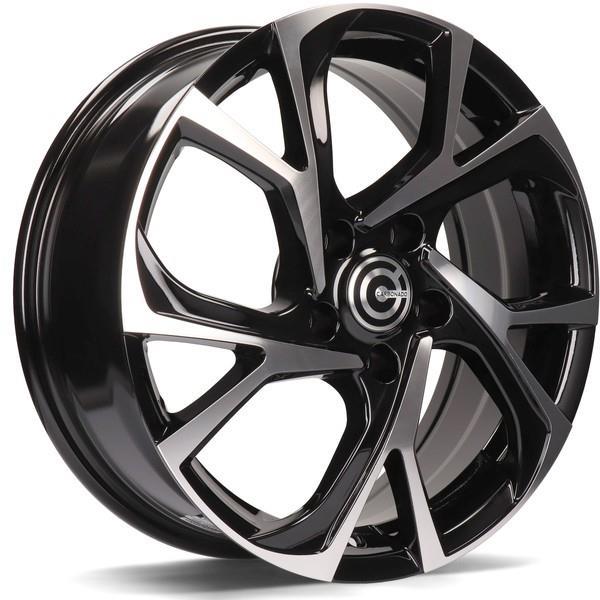 Tokio Black Front Polished 6,5x17 5/114,3 ET40 CB73.1 60°
